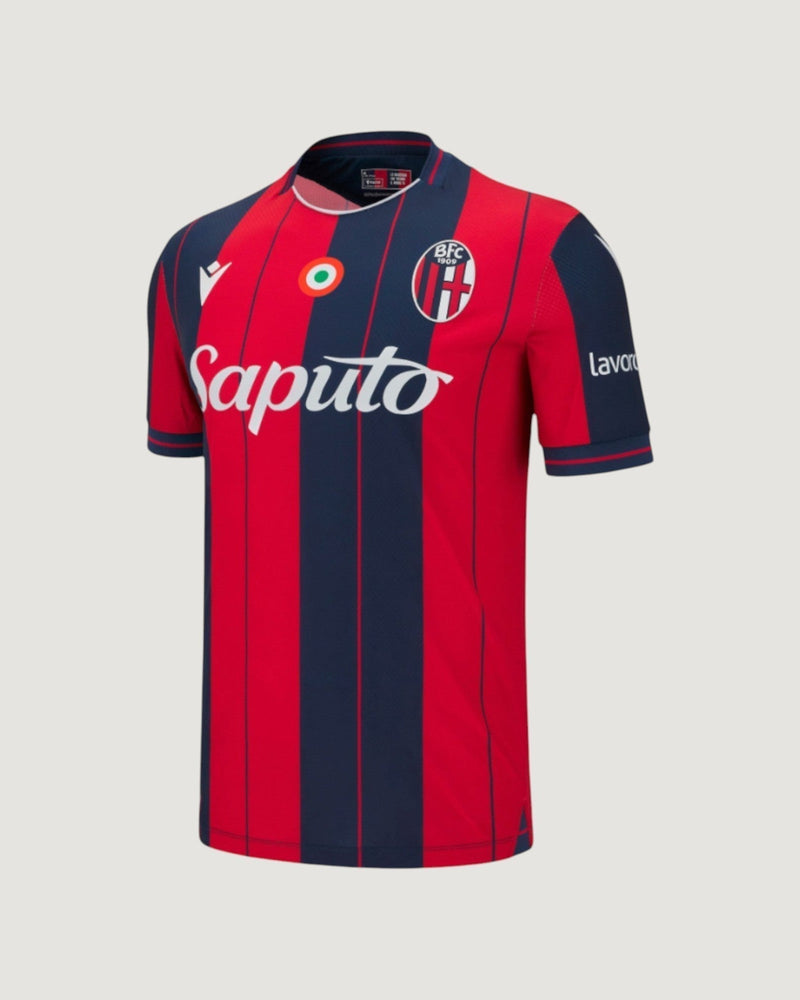 Bologne FC – Maillot Domicile 25/26 – Rouge & Bleu