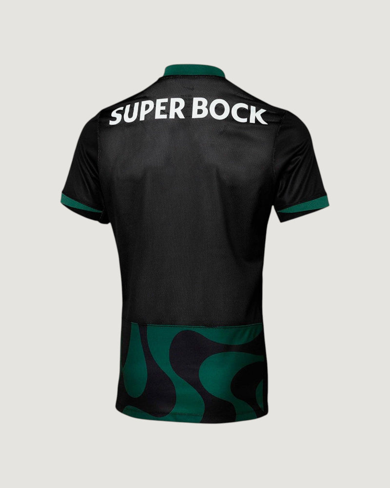SPORTING CP – MAILLOT EXTÉRIEUR 25/26 – NOIR & VERT