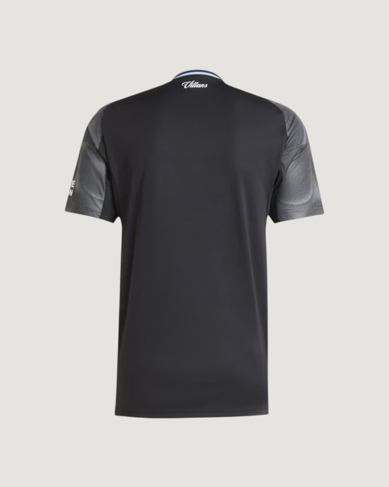 Aston Villa – Maillot Extérieur 25/26 – Noir & Gris