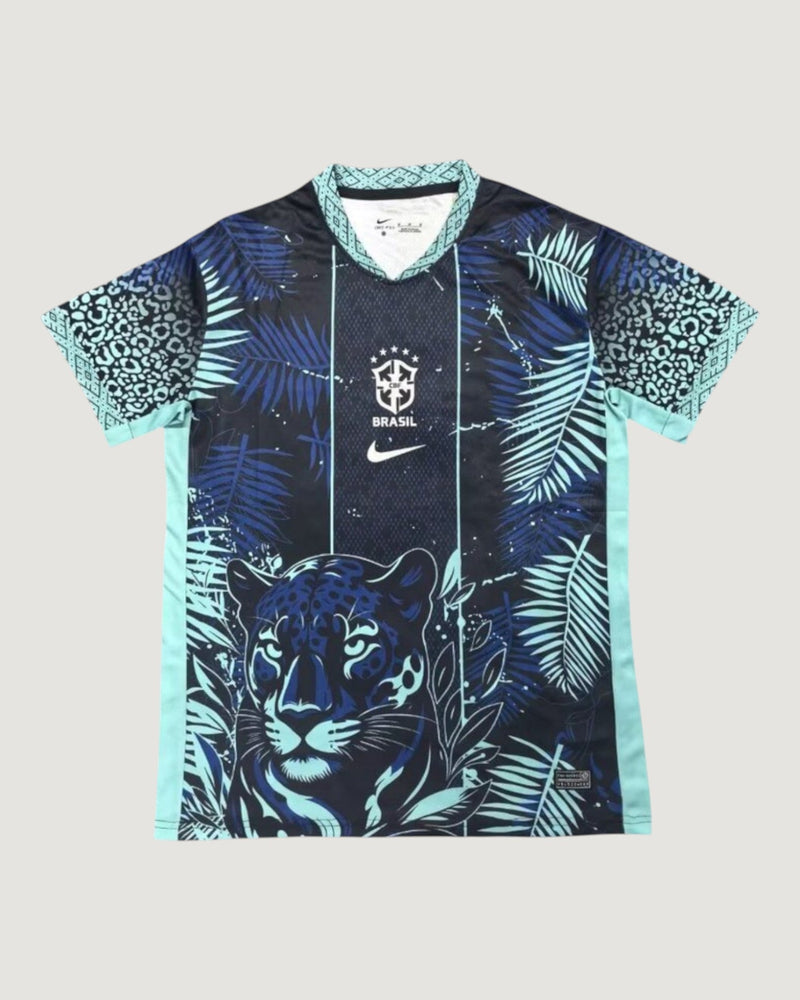 Brésil – Maillot Concept 25/26 – Bleu & Turquoise