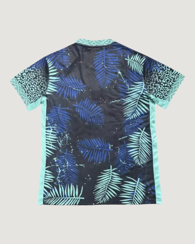Brésil – Maillot Concept 25/26 – Bleu & Turquoise