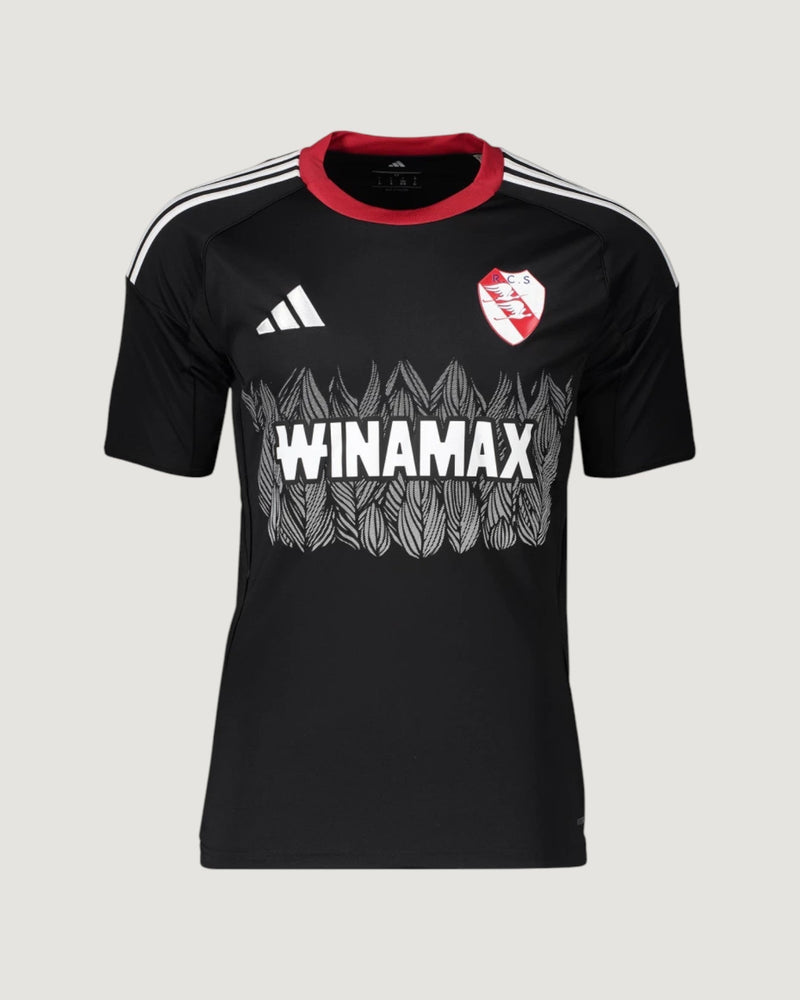 FC Sochaux – Maillot Extérieur 25/26 – Noir & Rouge
