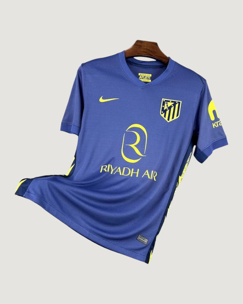 Atlético Madrid – Maillot Extérieur 25/26 – Bleu & Jaune