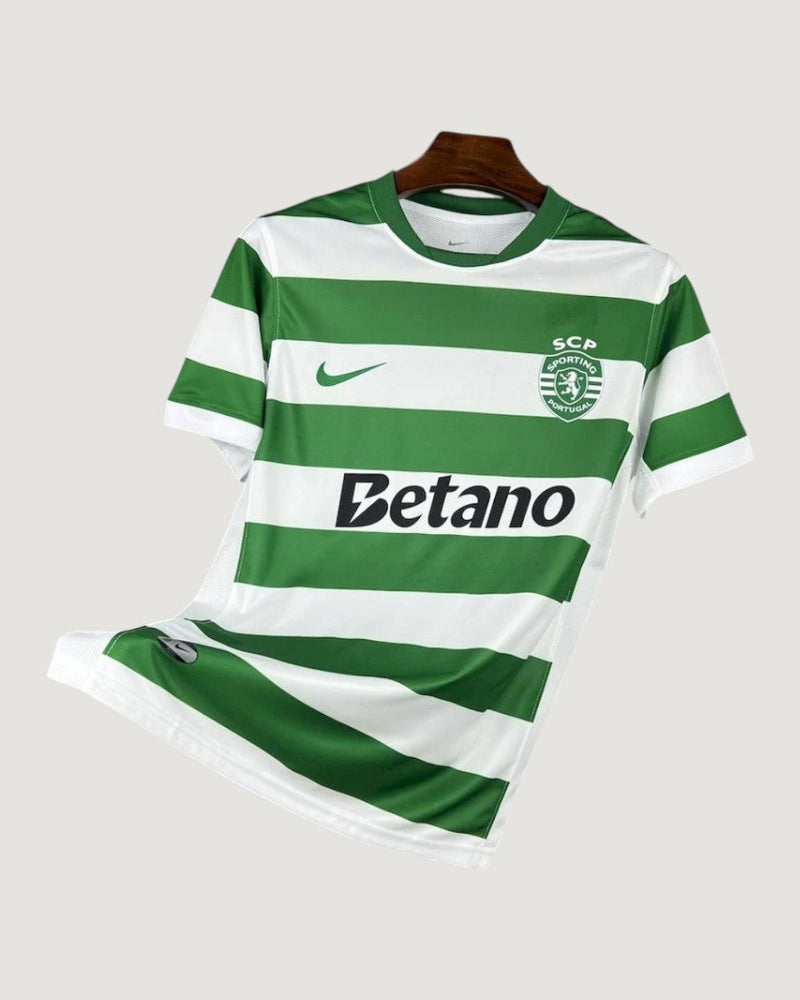 Sporting Portugal – Maillot Domicile 25/26 – Vert & Blanc