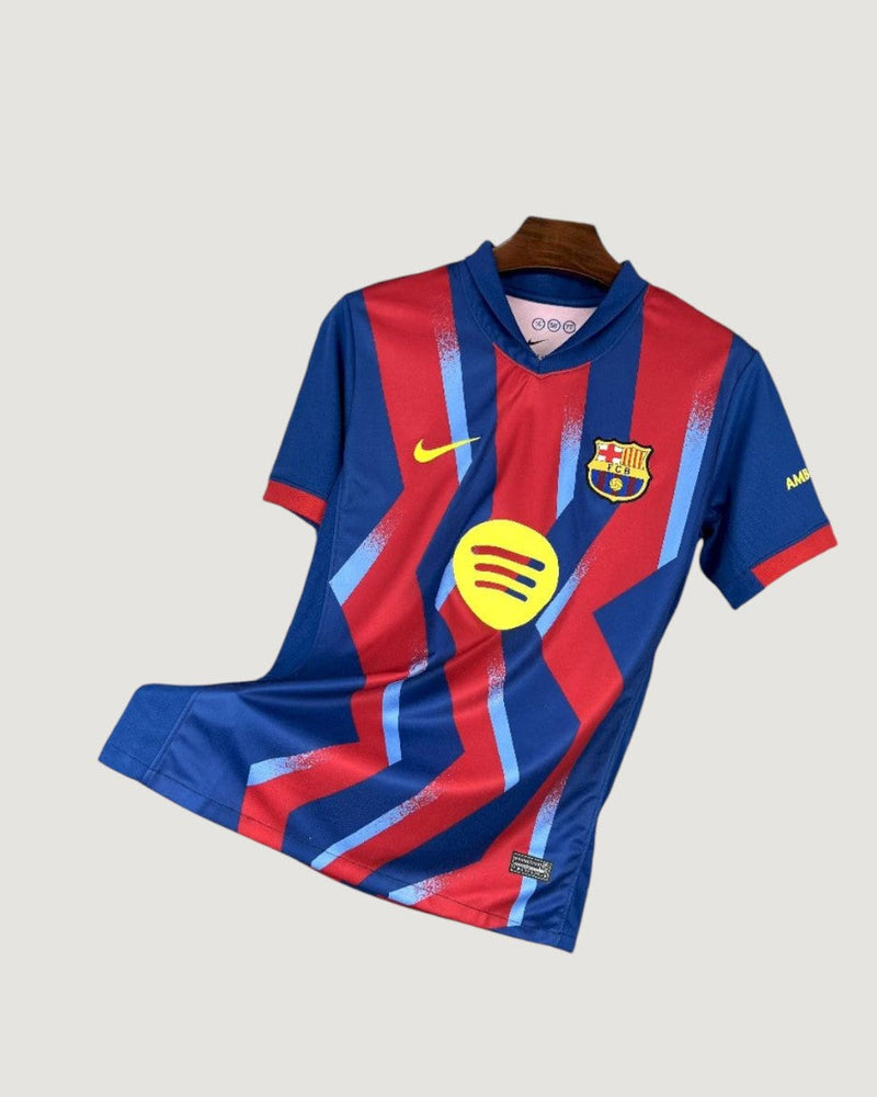 FC Barcelone – Maillot Domicile 25/26 – Bleu & Rouge