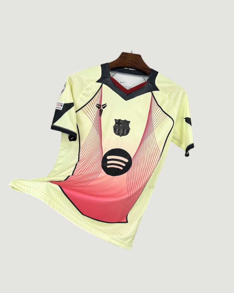 FC Barcelone – Maillot Extérieur 25/26 – Jaune & Rouge