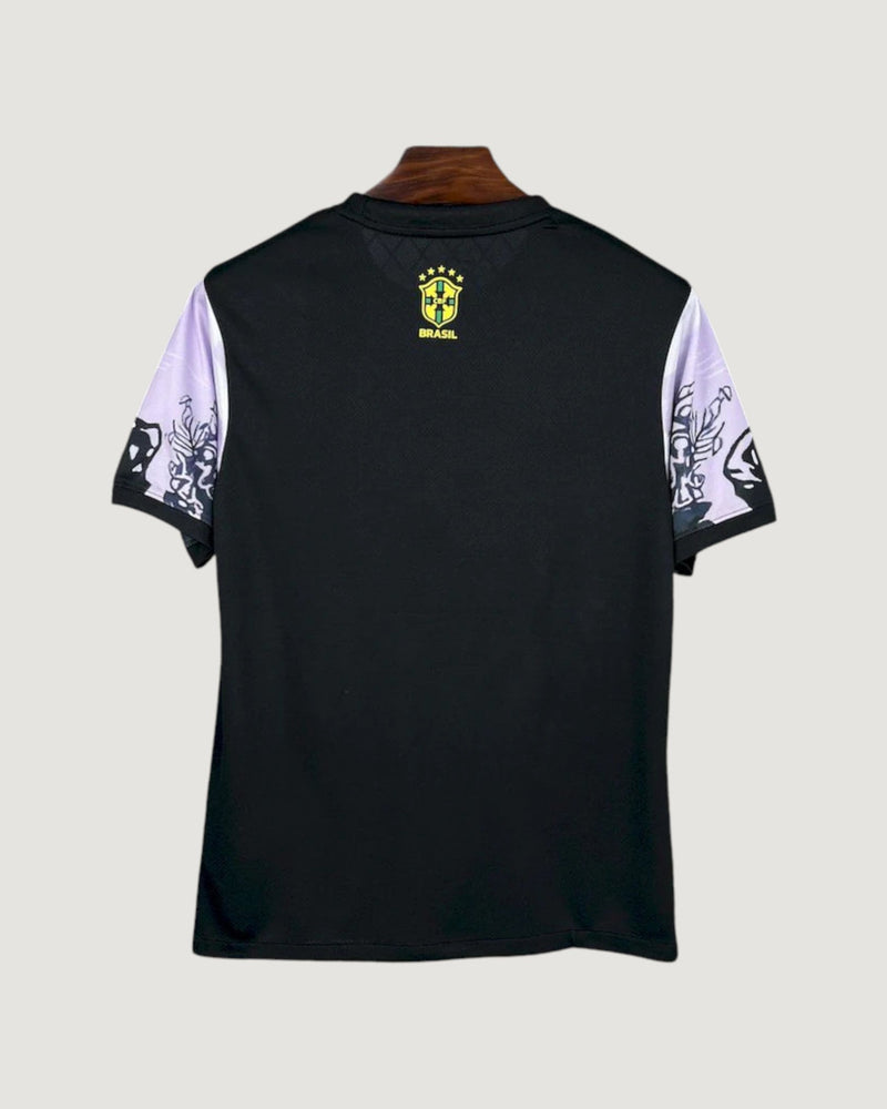 Brésil – Maillot Concept 25/26 – Noir & Blanc