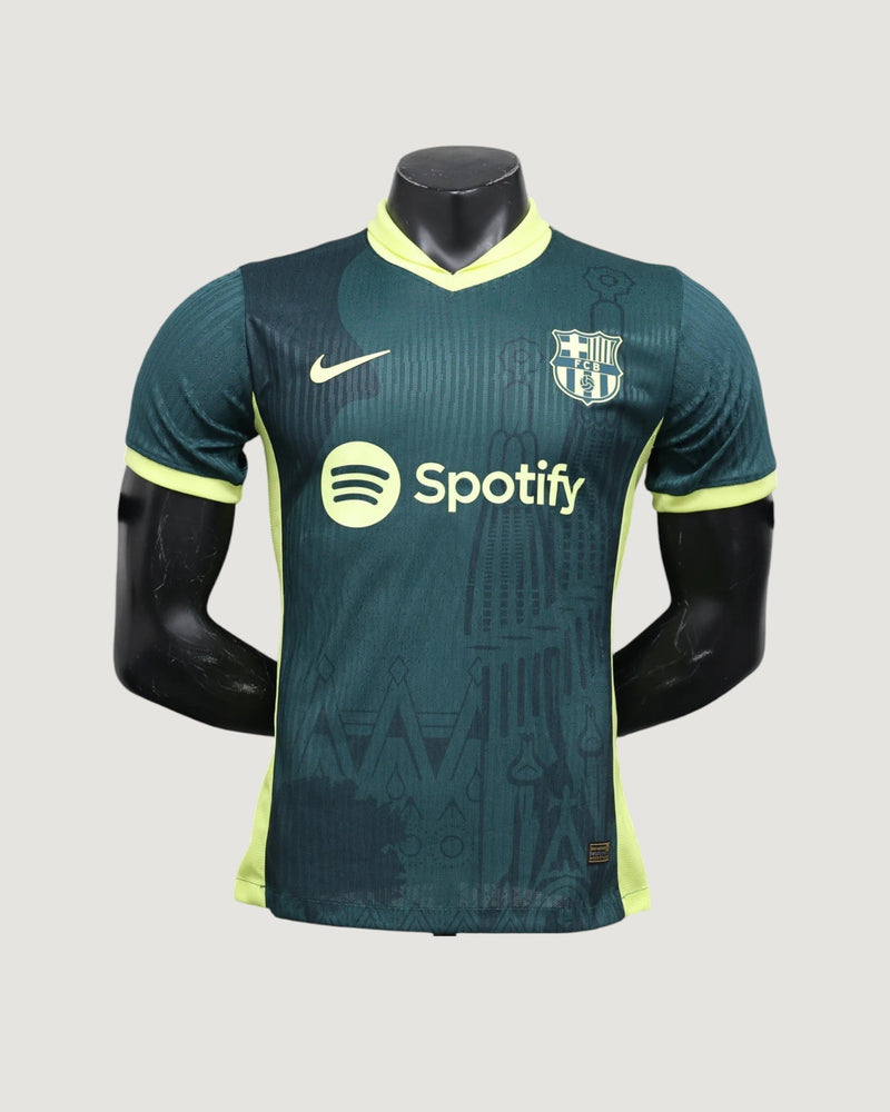 FC Barcelone – Maillot Extérieur 25/26 (PRO) – Vert & Jaune