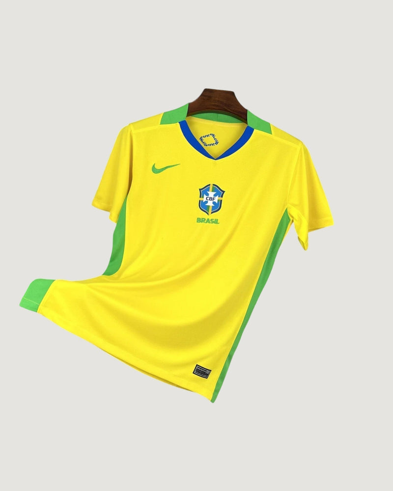 Brésil – Maillot Domicile 25/26 – Jaune & Vert
