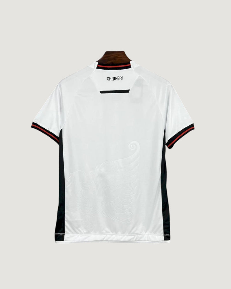 Albanie – Maillot Extérieur 25/26 – Blanc