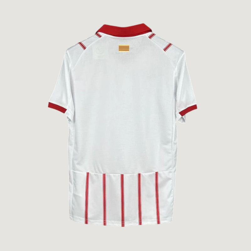 Girona FC – Maillot Extérieur 25/26 – Blanc & Rouge