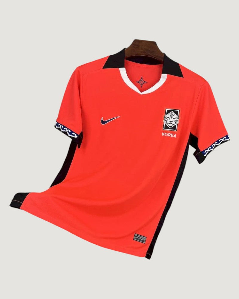 Corée Du Sud – Maillot Domicile 25/26 – Rouge & Noir