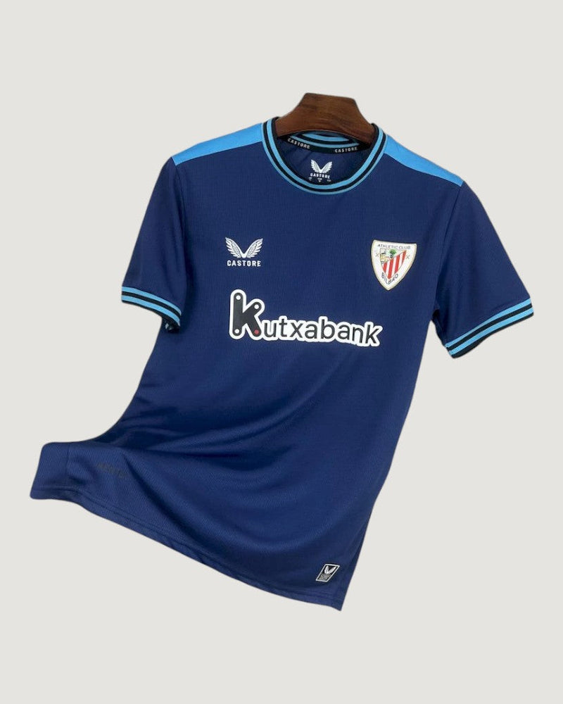 Athletic Bilbao – Maillot Extérieur 25/26 – Bleu