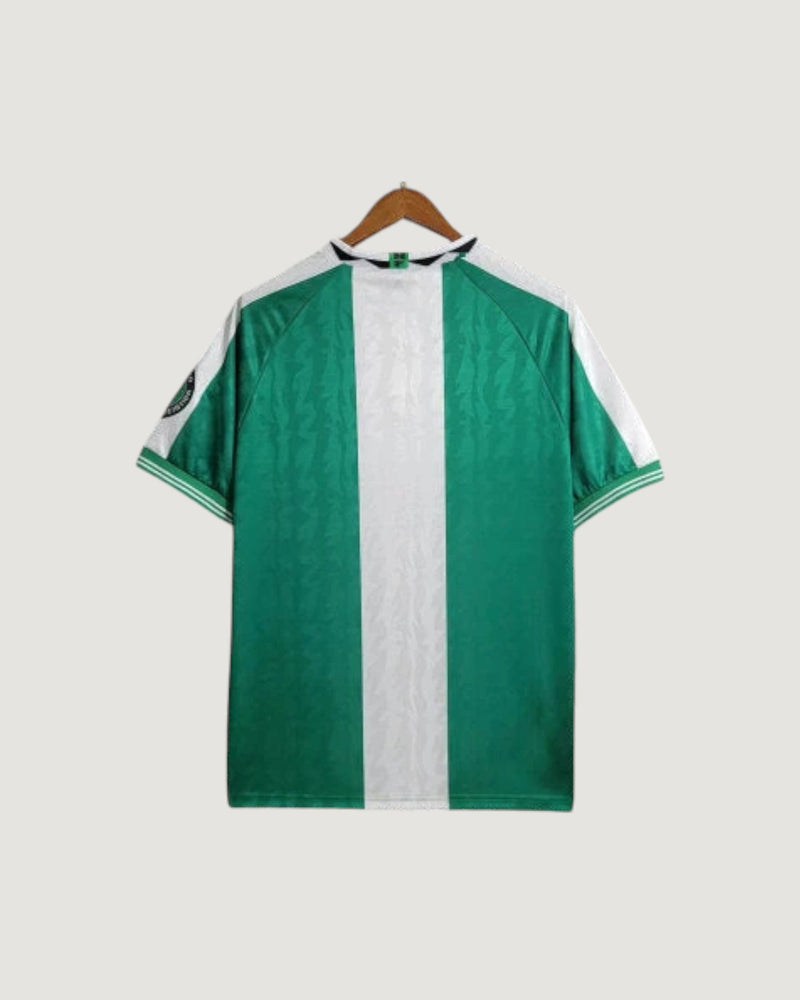 Nigéria – Maillot Rétro 1996 – Vert & Blanc