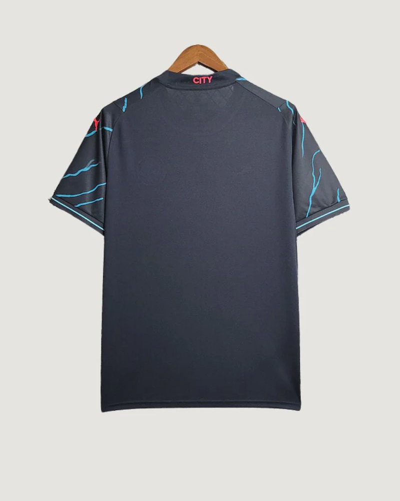 Manchester City - Maillot Extérieur 23/24 - Noir