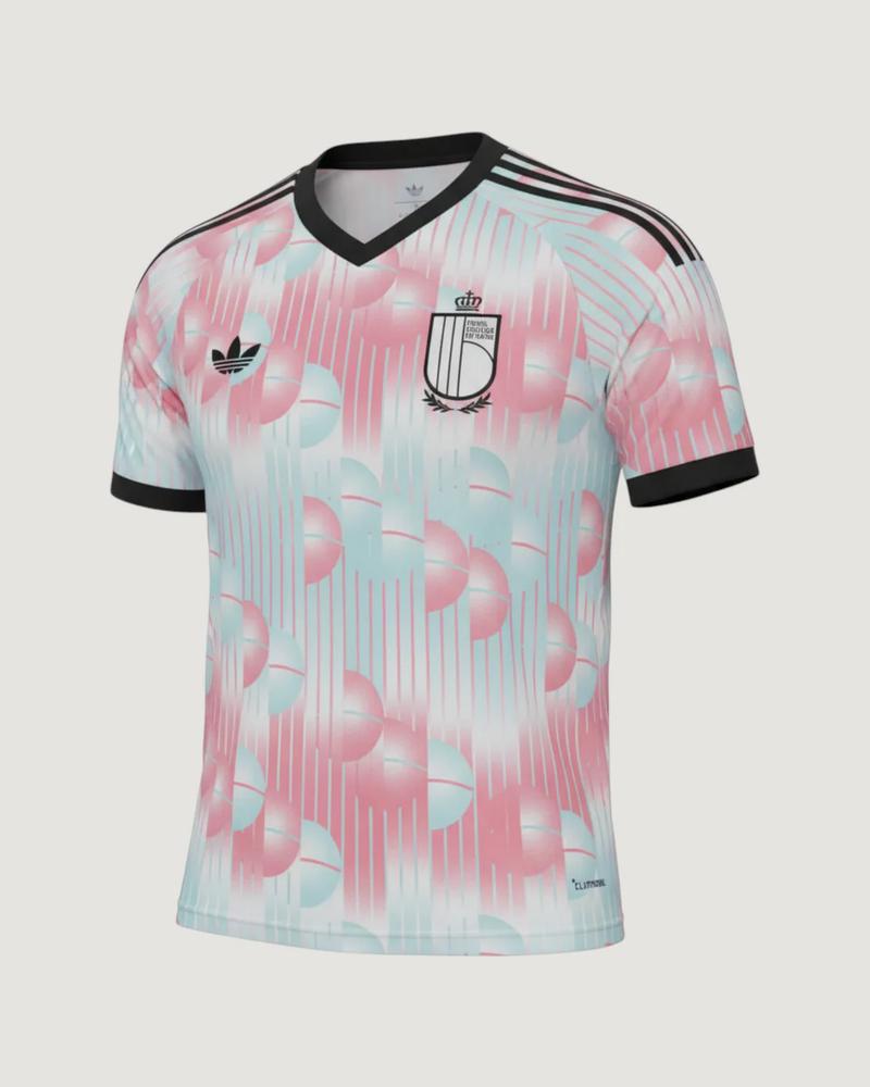 Belgique – Maillot Extérieur Coupe Du Monde (CDM)) 2026 – Rose, Bleu